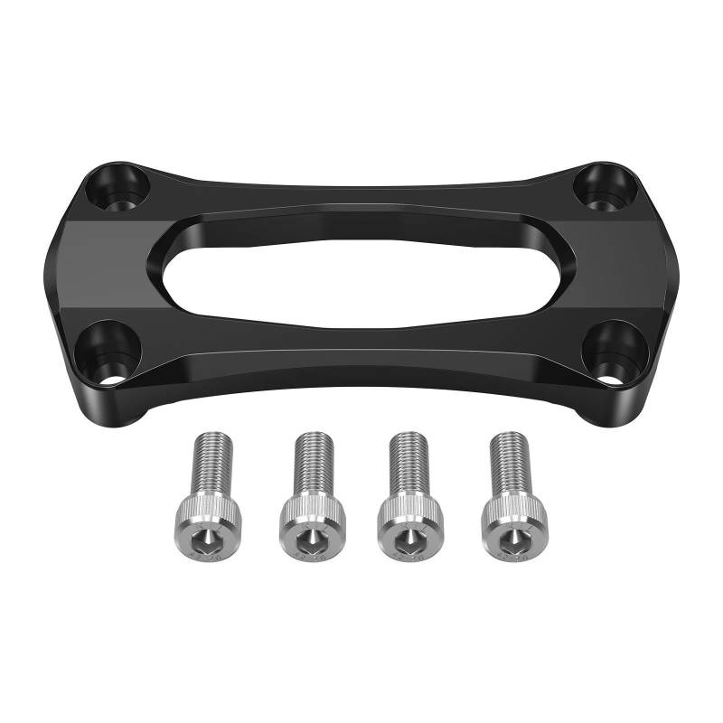 Motorrad Lenkererhöhung Für YZ250F Für YZ400F-450F YZ 250F YZ 250 F YZ 400F 450F 28MM Motorrad Lenker Stabilisator Riser Clamp Lenkererhohung Motorrad(Schwarz) von AWGNTQQ