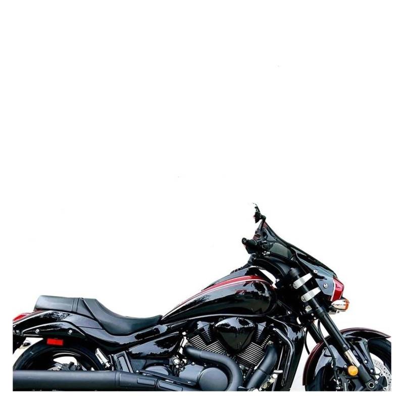 Motorrad Windschutzscheibe Windabweiser Für Suzuki Boulevard Für M50 Für M90 Für M1800R VZR Boss Für M109 Für M109R Windschutzscheibe Front Verkleidung Wind Schild Spoiler Deflektor Motorrad Vordersei von AWGNTQQ