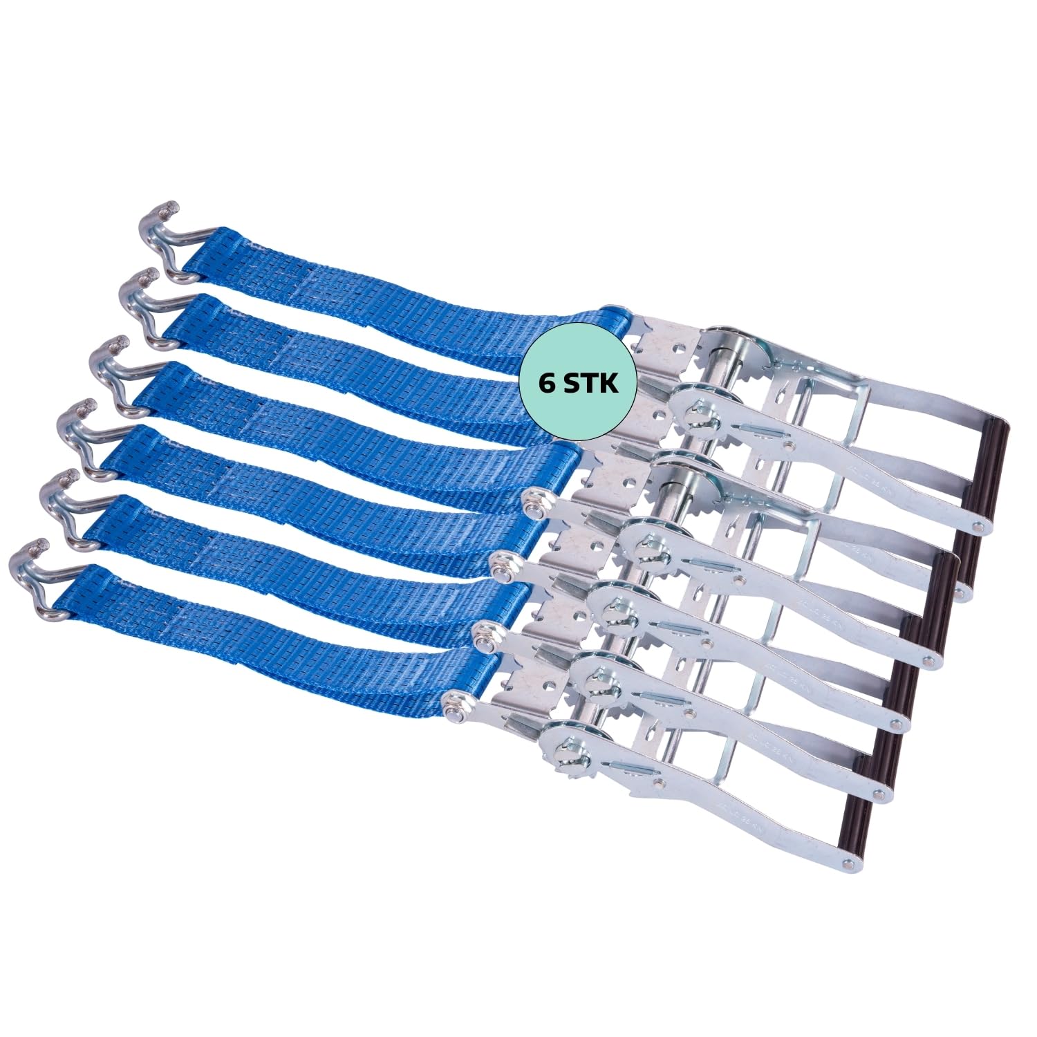AWOTEX 6 x Zurrgurt 2-teilig mit Ratsche 8 m & 2-Strang Spitzhaken I Spanngurte mit Ratsche I Gurte zum Befestigen I Spanngurt mit Sicherheitsetikett I Zurrgurte mit Spitzhaken AWOTEX 6 x Zurrgurt 2-teilig mit Ratsche 8 m & 2-Strang Spitzhaken I Spanngurte mit Ratsche I Gurte zum Befestigen I Spanngurt mit Sicherheitsetikett I Zurrgurte mit Spitzhaken von AWOTEX