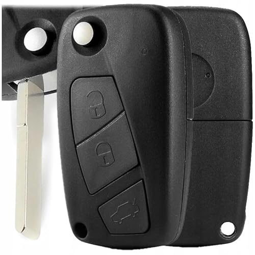 AWPARTS - Autoschlüssel-gehäuse - Funkschlüssel-Gehäuse - KFZ Fernbedienung Gehäuse Kfz-Schlüssel-Gehäuse kompatibel mit Fiat Punto Panda Ducato 500 AWPARTS - Autoschlüssel-gehäuse - Funkschlüssel-Gehäuse - KFZ Fernbedienung Gehäuse Kfz-Schlüssel-Gehäuse kompatibel mit Fiat Punto Panda Ducato 500 von AWPARTS