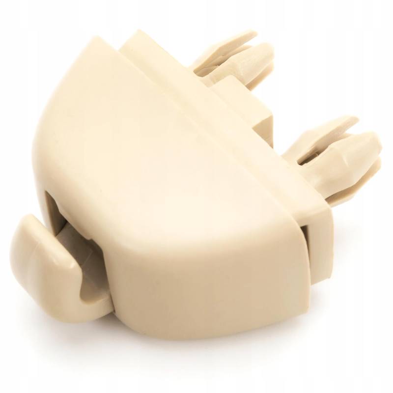 AWPARTS - KFZ Sonnenblende halterung - Auto Sonnenblende Clip Haken - Haken für Sonnenblenden Kompatibel mit 4F0857561 - Kompatibel mit KFZ Audi A6 A7 A8 Seat Leon - Beige 1 Stück von AWPARTS
