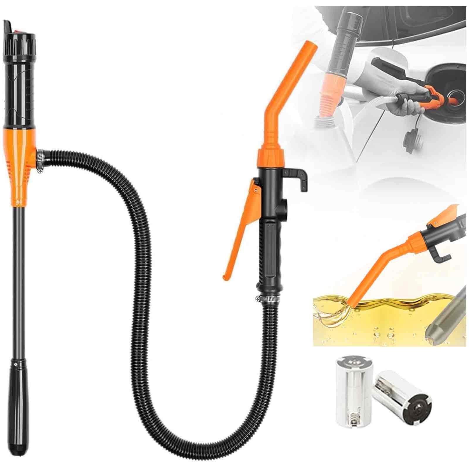 AWYYA Kraftstoffpumpe, Batteriebetrieben, für Garage, Werkstatt, Heimgebrauch, mit 90 cm Schlauchpumpe, 2,6 GPM, batteriebetriebene Kraftstoffpumpe, für Gas/Kraftstoff/Diesel-Transfe AWYYA Kraftstoffpumpe, Batteriebetrieben, für Garage, Werkstatt, Heimgebrauch, mit 90 cm Schlauchpumpe, 2,6 GPM, batteriebetriebene Kraftstoffpumpe, für Gas/Kraftstoff/Diesel-Transfe von AWYYA