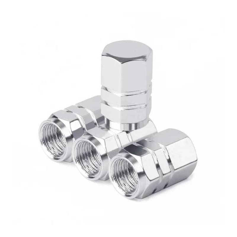 AXCAR 1PCS Moto Reifen Luft Ventil Kappen Cove Universal Aluminium Legierung Rad Kappen Motorrad Bolzen(Color2) von AXCAR