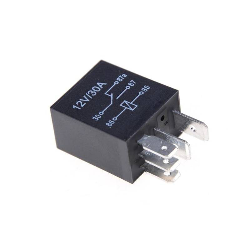 AXCAR 5-poliges Motorrad-Relais 12 V Universal Verstellbares Relais von AXCAR