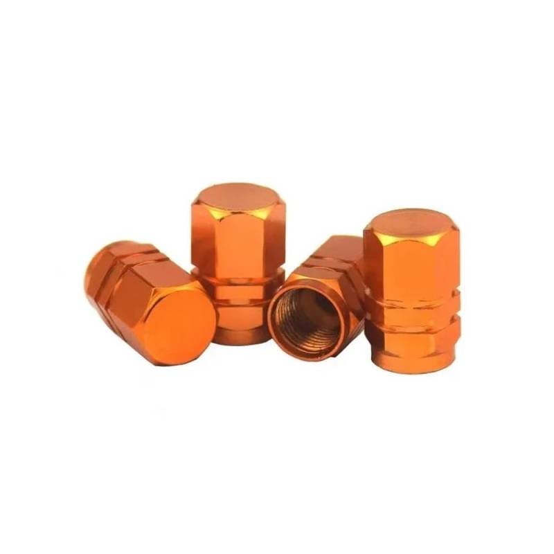 AXCAR Aluminiumlegierungsrad-Reifen-Ventilkappen Ckt Reifenfelgenschaft Für Automobile Motorrär LKWs Und Fahrrär Ab Motorrad Bolzen(Color1) von AXCAR