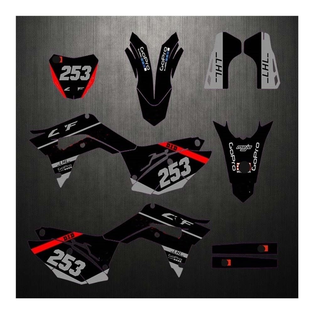 AXCAR Aufkleber-Aufkleber-Hintergründe-Kits FÜR C&RF300L 2021 2022 2023 C&RF 300L AXCAR Aufkleber-Aufkleber-Hintergründe-Kits FÜR C&RF300L 2021 2022 2023 C&RF 300L von AXCAR