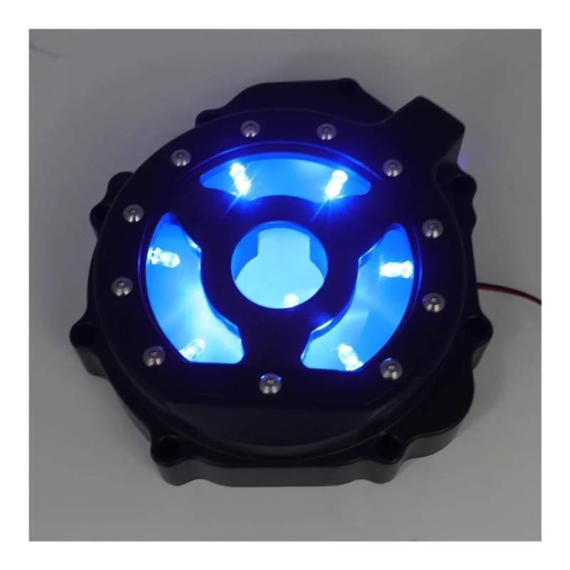 AXCAR Dichtung Motor Stator Abdeckung Motorrad Zubehör Links Für GSXR 1000 2003-2008 Motorgehäuse Stator(MT049A-BK-BLUE) von AXCAR