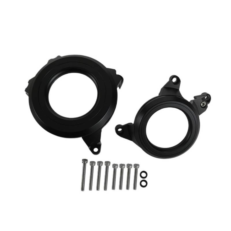 AXCAR Für CBR650R Für CB650R 2019-2020 Motor Stator Haube Motor Schutz Abdeckung Anti-Drop Schutzhülle Motorgehäuse Stator(Black) von AXCAR