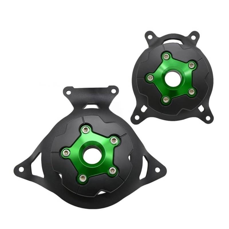 AXCAR Für Z800 Für Z 800 2013-2016 Motorrad Motor Stator Abdeckung Motor Schutzhülle Links Rechts Seite Protector Motorgehäuse Stator(Green) von AXCAR
