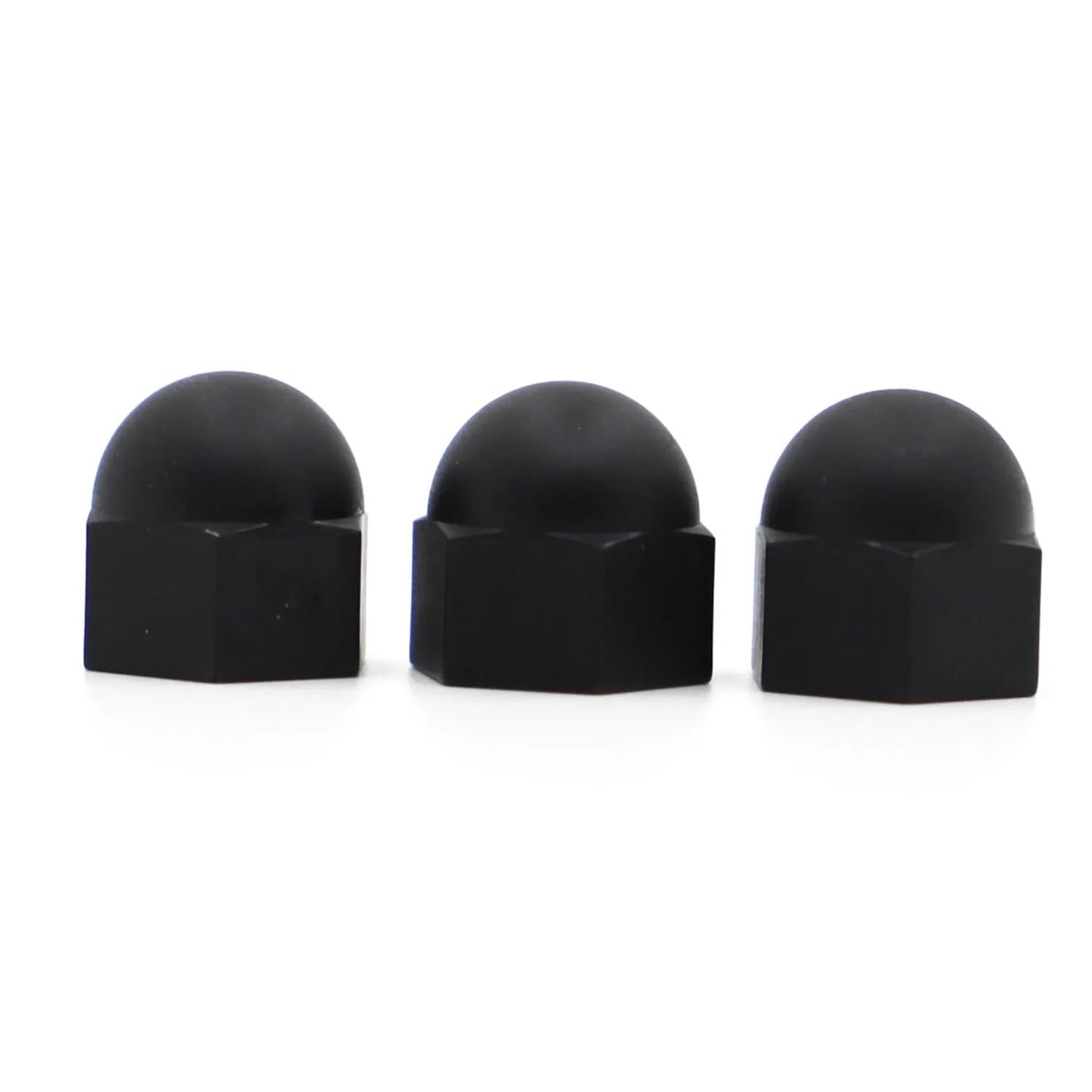 AXCAR M3 M4 M5 M6 M8 M10 M12 Hutmuttern Kunststoff Korative Abckmutter Motorrad Bolzen(M6 20pcs) von AXCAR