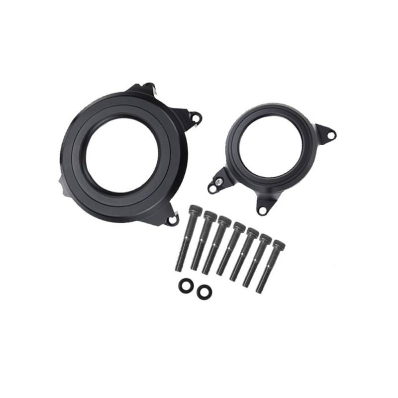 AXCAR Motorabdeckung Statorgehäuseschutz Crash Guard Motorradzubehör Für CB650R Für CBR650 Für CB650F Für CBR 650R 650F Motorgehäuse Stator(Black) von AXCAR