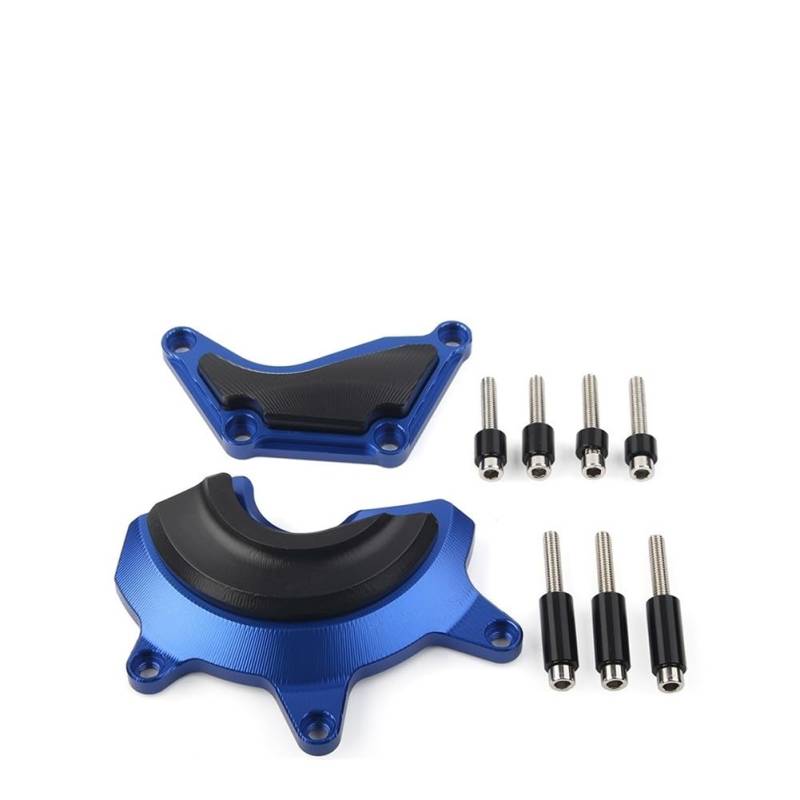 AXCAR Motorrad Motor Fall Stator Abdeckung Schutz Slider Protector Für R6 2019-2020 Motorgehäuse Stator(Blue) von AXCAR