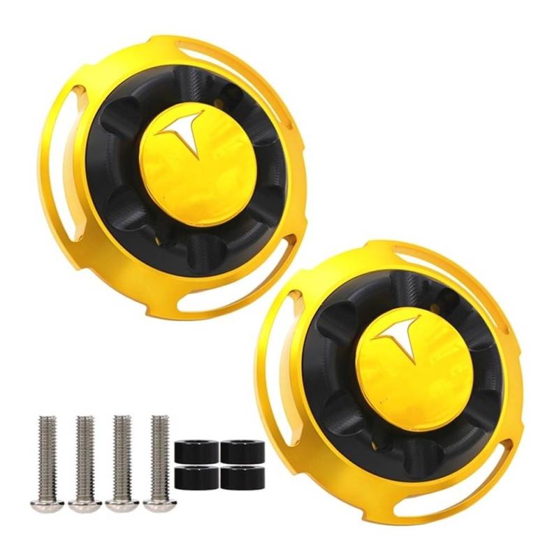 AXCAR Motorrad Motor Schutz Abdeckung Seite Fall Slider Schutz Stator Für Tmax 560 Für TMAX530 DX SX 2017-2023 Motorgehäuse Stator(A Pair) von AXCAR