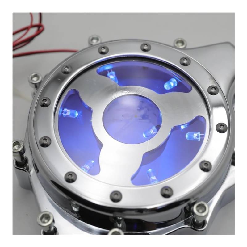 AXCAR Motorrad Motor Stator Abdeckung Für GSX1300R Für Hayabusa 1999-2022 Motorgehäuse Stator(MT054A-CD-BLUE) von AXCAR