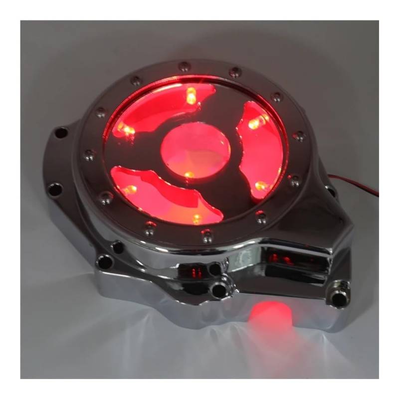 AXCAR Motorrad Motor Stator Abdeckung Für GSX1300R Für Hayabusa 1999-2022 Motorgehäuse Stator(MT054A-CD-RED) von AXCAR