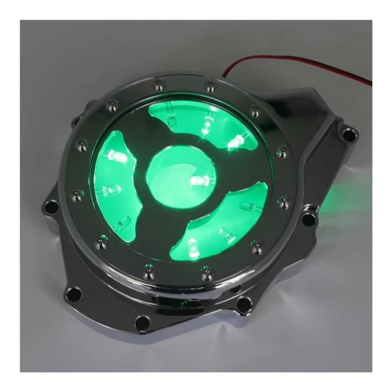 AXCAR Motorrad Motor Stator Abdeckung Für GSX1300R Für Hayabusa 1999-2022 Motorgehäuse Stator(MT054A-LRT-CD-GREEN) von AXCAR