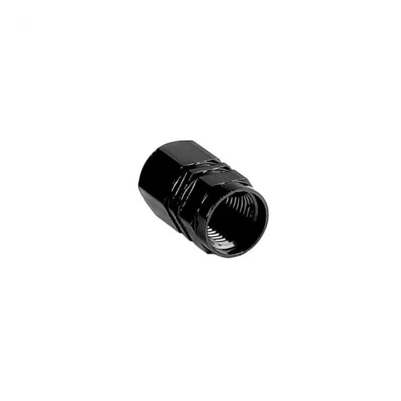 AXCAR Motorrad Rad Reifen Reifen Aluminiumlegierung Ventilkappen Vorbau Abckung Sechseckige Reifen Rad Ventilkappen Motorrad Bolzen(Black) von AXCAR