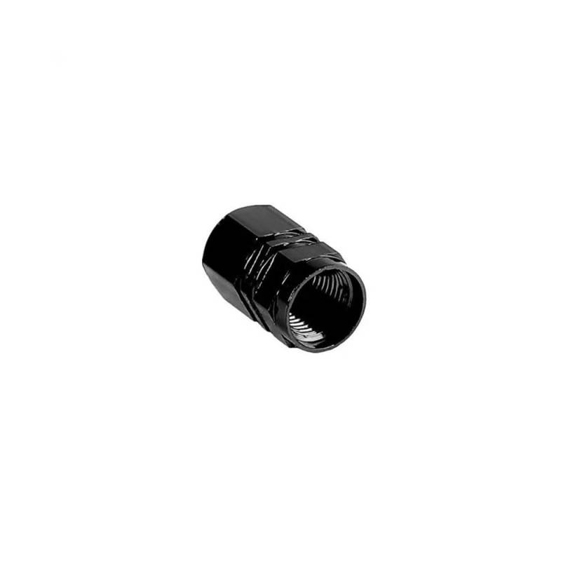 AXCAR Motorrad Rad Reifen Reifen Aluminiumlegierung Ventilkappen Vorbau Abckung Sechseckige Reifen Rad Ventilkappen Motorrad Bolzen(Black) von AXCAR