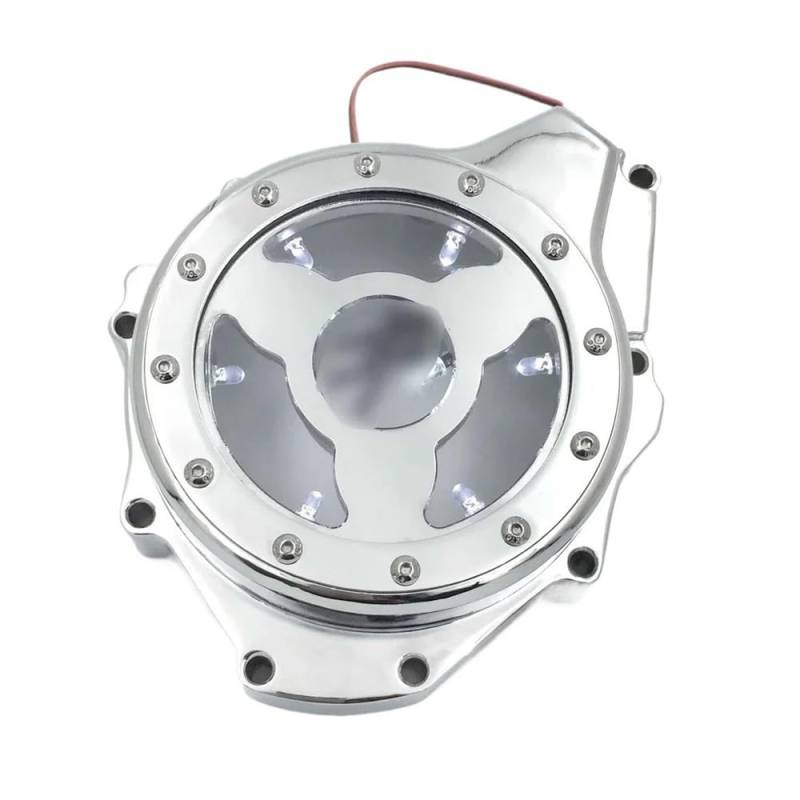 AXCAR Motorrad Stator Motor Abdeckung Schutz Für GSX1300R Für Hayabusa 1999-2022 Motorgehäuse Stator(MT054A-CD-WHITE) von AXCAR
