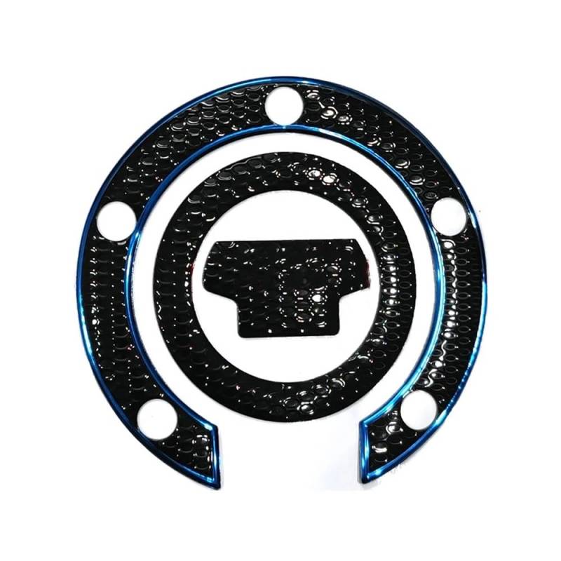 AXCAR Motorrad-Tankdeckel-Aufkleber Abziehbild Abdeckpolster Für YZF R1 R6 FZ1 FZ6 FZ8 XJ6 FJR1300(ColorD) von AXCAR