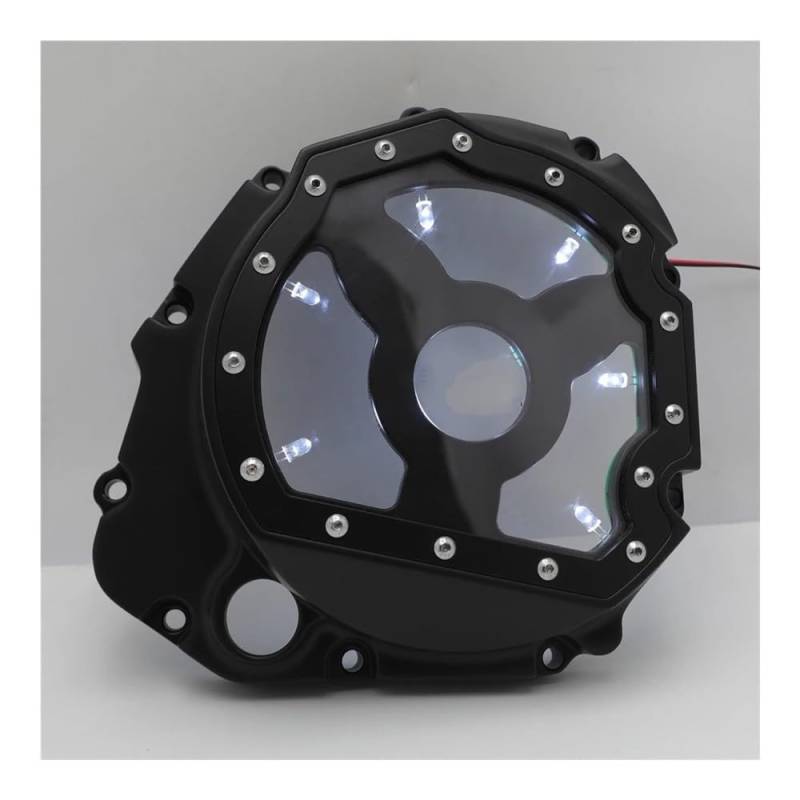 AXCAR Motorrad Teile Motor Kupplung Abdeckung Für GSXR 600 1000 Für Gsx-r 750 2001-2008 Motorgehäuse Stator(MT313-010A-BK-WHITE) von AXCAR