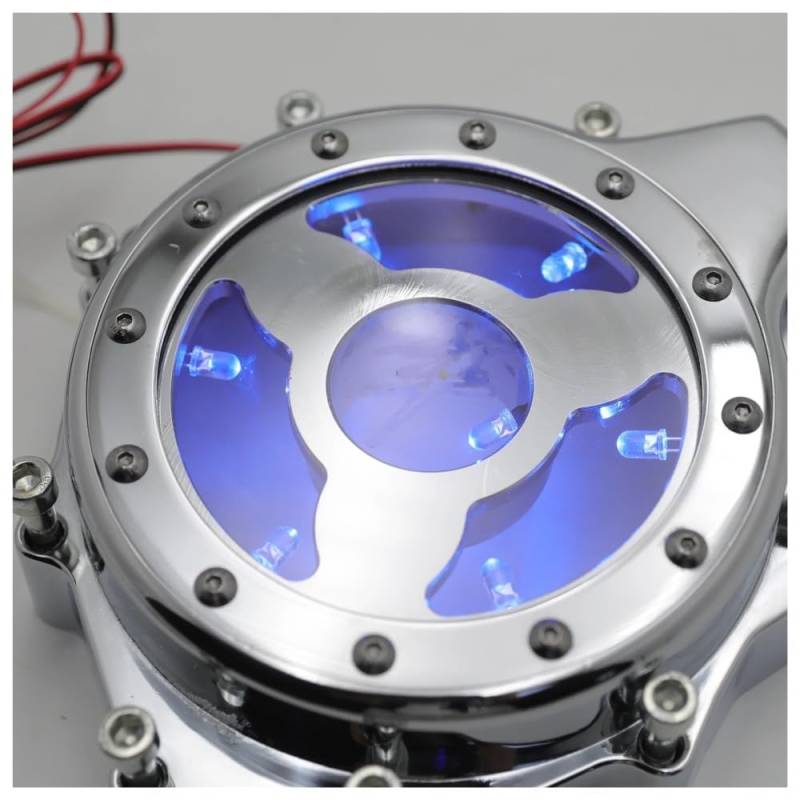 AXCAR Motorrad Teile Motor Stator Abdeckung Für GSX1300R Für Hayabusa 1999-2022 Motorgehäuse Stator(MT054A-CD-BLUE) von AXCAR