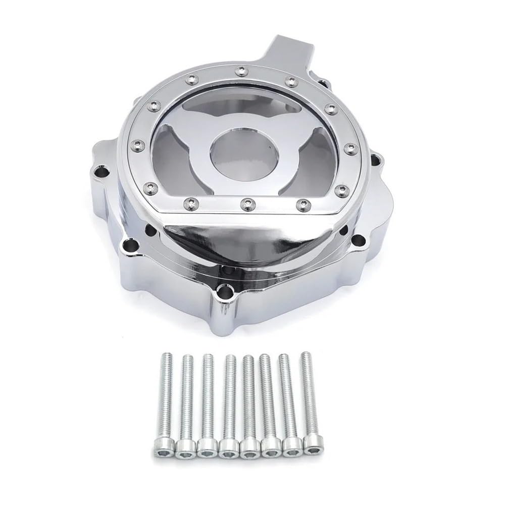 AXCAR Motorrad Teile Motor Stator Abdeckung Für GSXR 600 Für GSXR 750 Für GSXR 1000 2001-2003 Motorgehäuse Stator(MT313-009A-CD-LOGO) von AXCAR