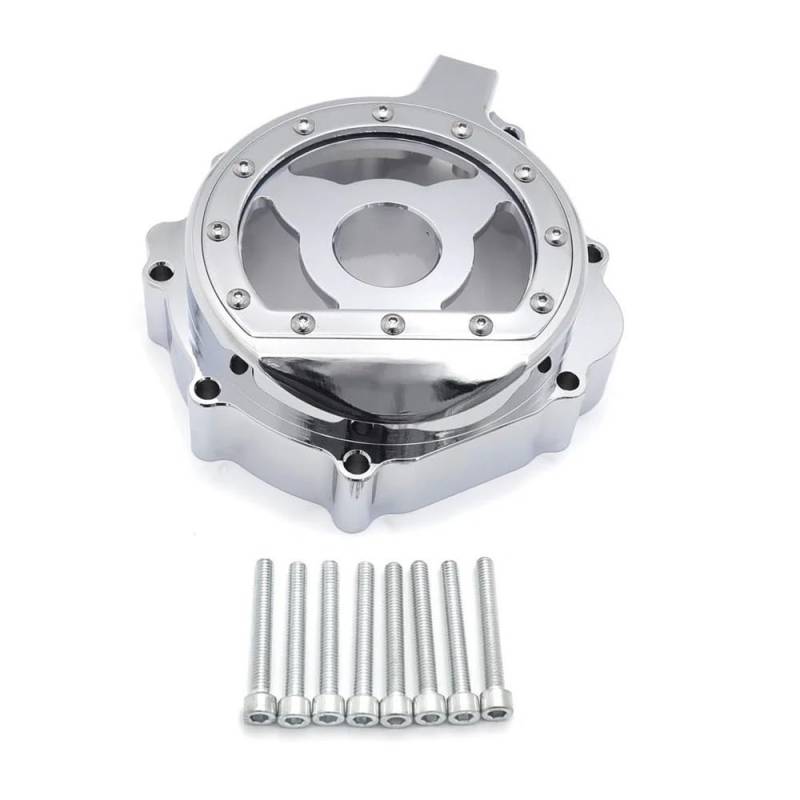 AXCAR Motorrad Teile Motor Stator Abdeckung Für GSXR 600 Für GSXR 750 Für GSXR 1000 2001-2003 Motorgehäuse Stator(MT313-009A-CD-LOGO) von AXCAR