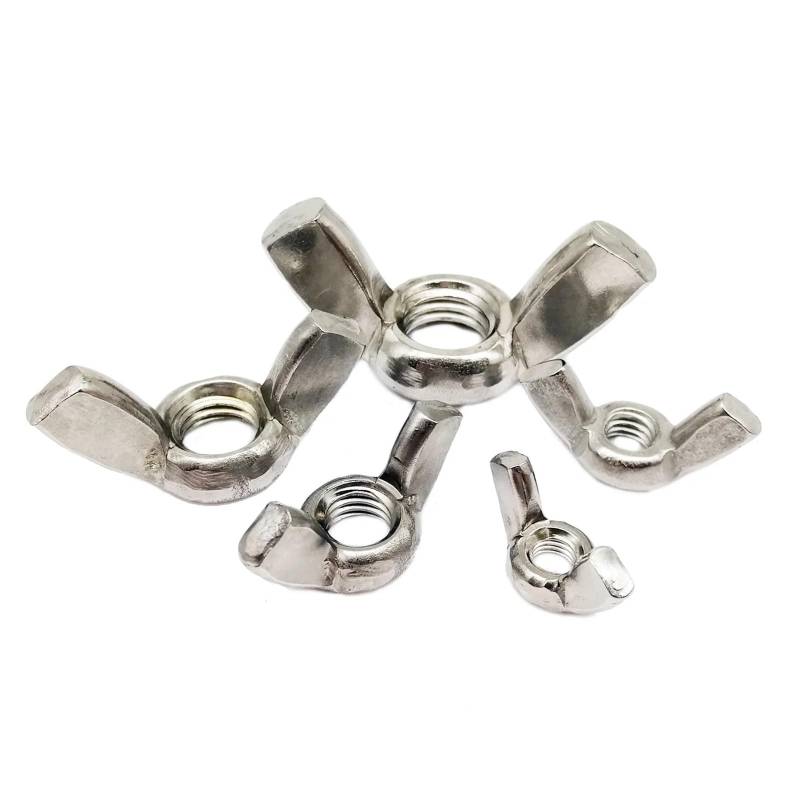 M3 M4 M5 M6 M8 M10 M12 Für DIN315 Für A2-70 304 Edelstahl Einstellmutter Motorrad Bolzen(10pcs M6) von AXCAR