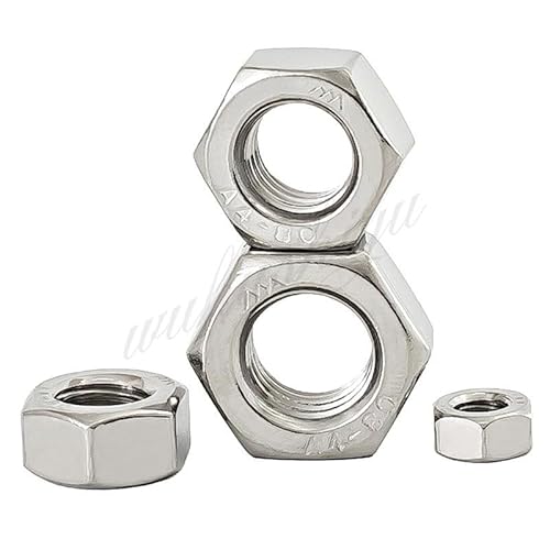 M3 M4 M5 M6 M8 M10 M12 M14 M16 Steigung 0.35 0.5 0.75 1 1.25 15 Mm 304 Elstahl Gewin Sechskant Sechskantmutter Für A2-70 Motorrad Bolzen(5pcs M12x1.5) von AXCAR