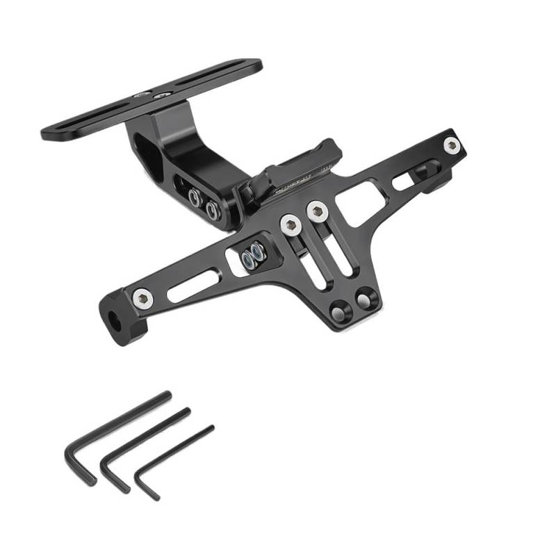 Nummernschildrahmen Für R1200GS Für F800GS Für F700GS Universal Motorrad Kennzeichen Halter Halterung Angepasst Hintere Kennzeichen von AXCAR