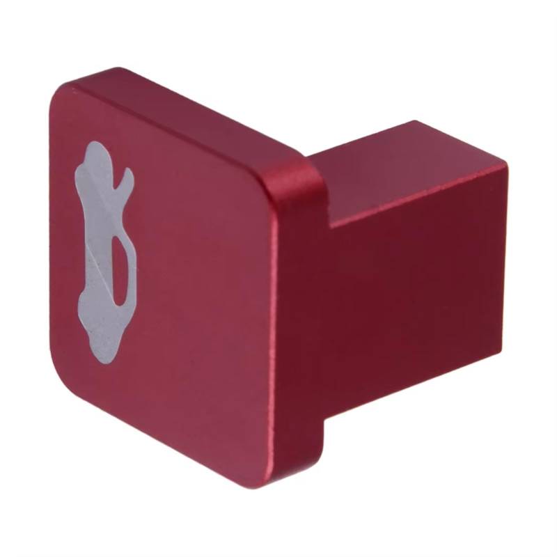 AXCDEVFC Motorhaube Hebel Kompatibel Mit Für Ridgeline 2 2006 2007 2008 2009 2010 2011 2012 2013 2014 Reparatursatz Für Den Metall-Autohaubenverriegelungsgriff(Red) von AXCDEVFC