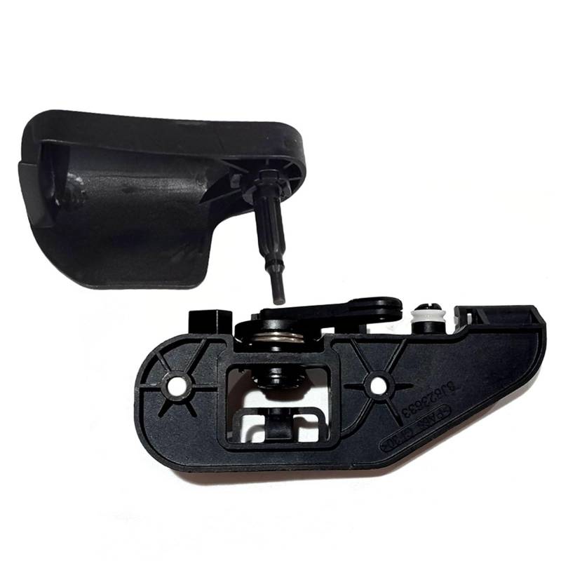 AXCDEVFC Motorhaube Hebel Kompatibel Mit Für TT RS 2010 2011 2012 2013 2014 Motorhauben-Entriegelungshebel-Griffabdeckung LHD Und Entriegelungshalterung 4PK Auto-Styling 8J2823533C(LHD with Bracket) von AXCDEVFC