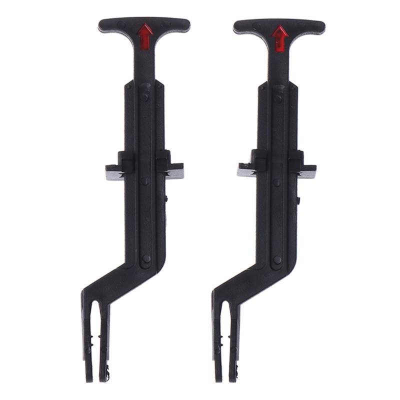 AXCDEVFC Motorhaube Hebel Kompatibel Mit Vw Für Passat Für B5 Für B5.5 1998 1999 2000 2001 2002 2003 2004 2-teilig/Set Motorhaubenentriegelungsstange Verriegelungsriegel Schwarze Griffclips von AXCDEVFC