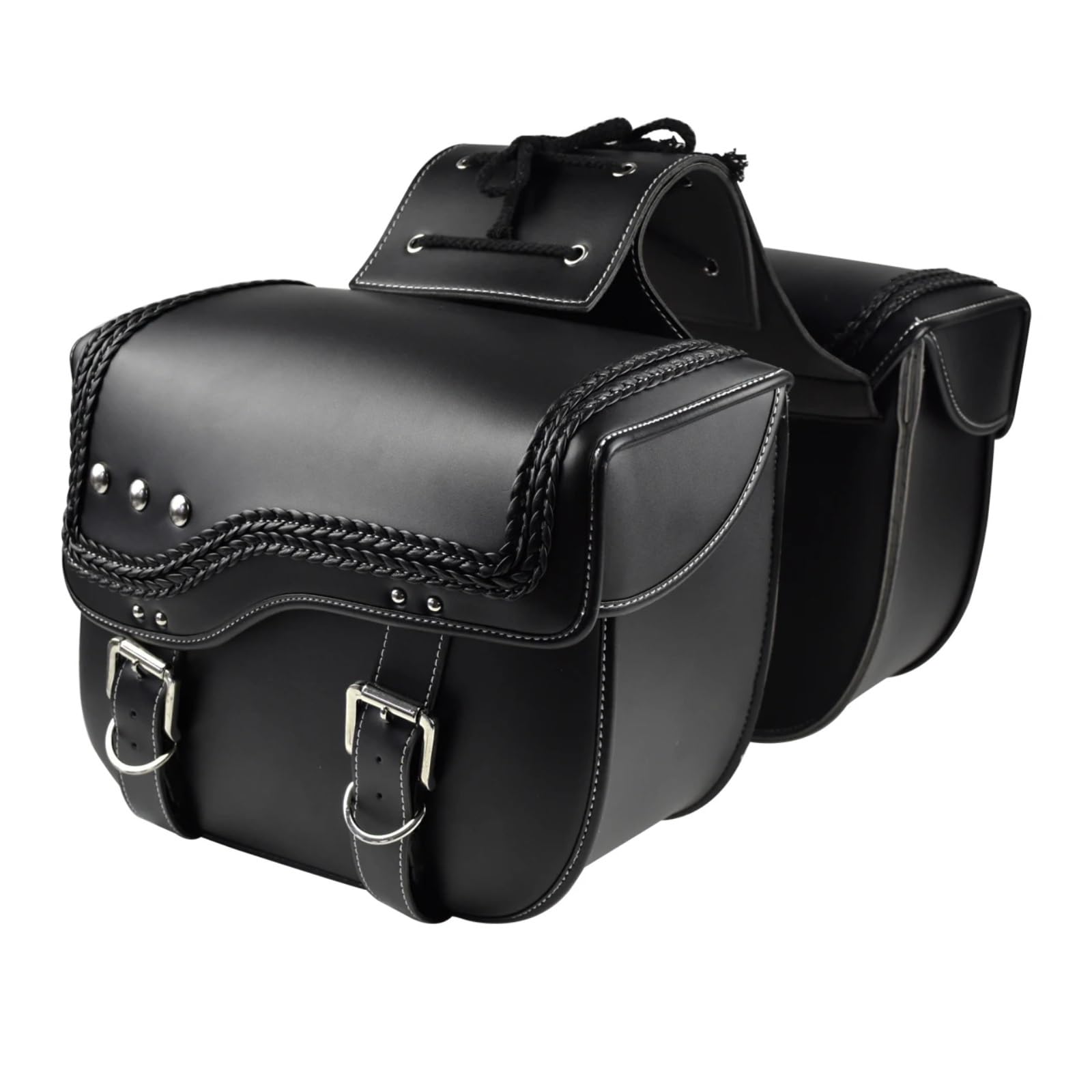 AXCDEVFC Motorrad Gepäcktasche Kompatibel Mit, 2 Motorrad-Satteltaschen, Seitentaschen, Multifunktionale, wasserdichte Gepäckträgertasche, Kofferraumtasche von AXCDEVFC