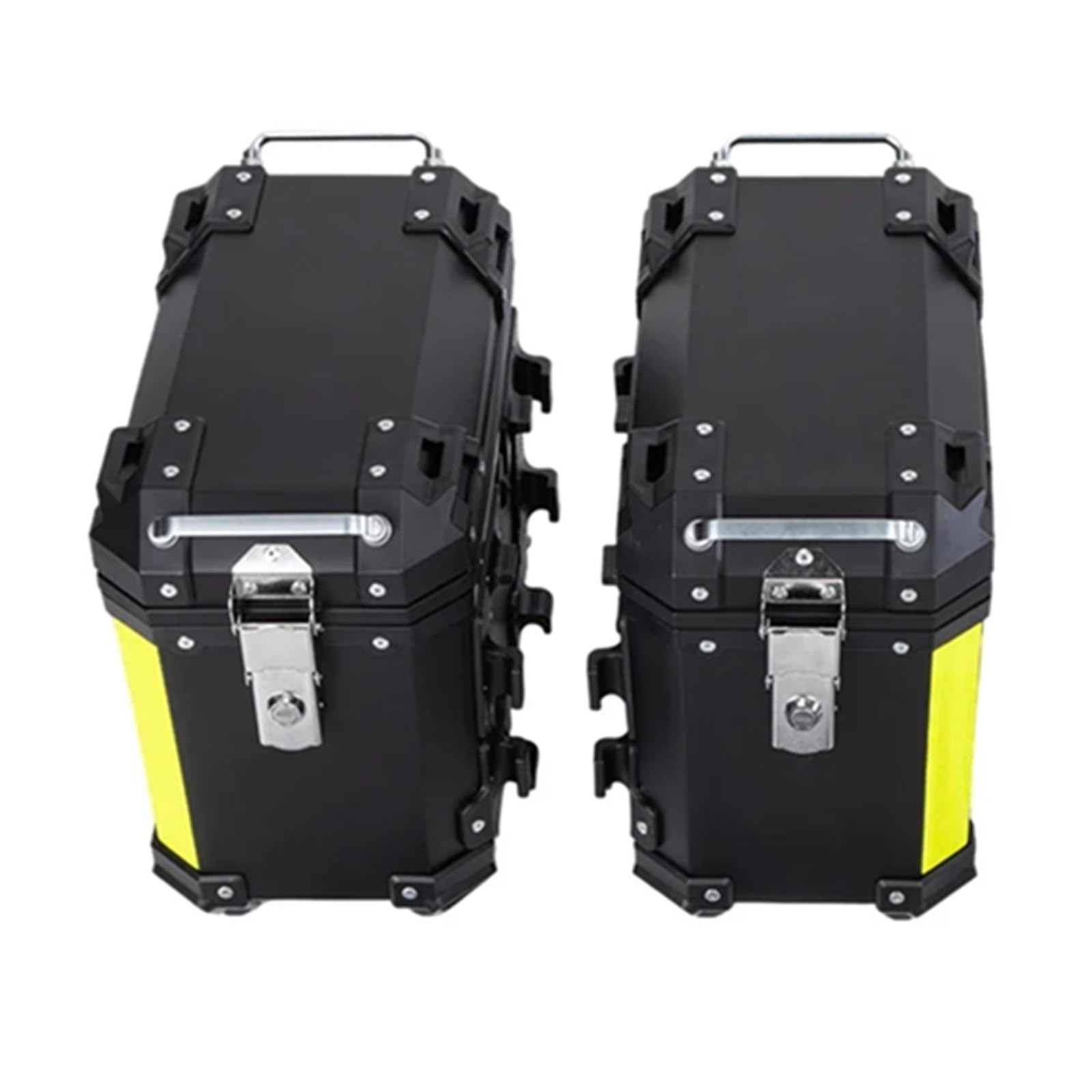 AXCDEVFC Motorrad Gepäcktasche Kompatibel Mit, 2 Stück, Motorrad-Lenkertasche, Seitlicher Gepäckkoffer, Oberer Kofferraumdeckel, Gepäckaufbewahrungstasche, Satteltasche AXCDEVFC Motorrad Gepäcktasche Kompatibel Mit, 2 Stück, Motorrad-Lenkertasche, Seitlicher Gepäckkoffer, Oberer Kofferraumdeckel, Gepäckaufbewahrungstasche, Satteltasche von AXCDEVFC