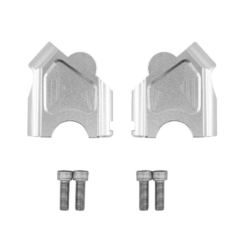 AXCDEVFC Motorrad Lenkererhöhung Für F700GS Für F650GS 2008 2009 2010 2011 2012 2013 2014 2015 2016 2017 2018 Motorrad Lenker Riser Griff Bar Mount Clamp Adapter Zubehör von AXCDEVFC