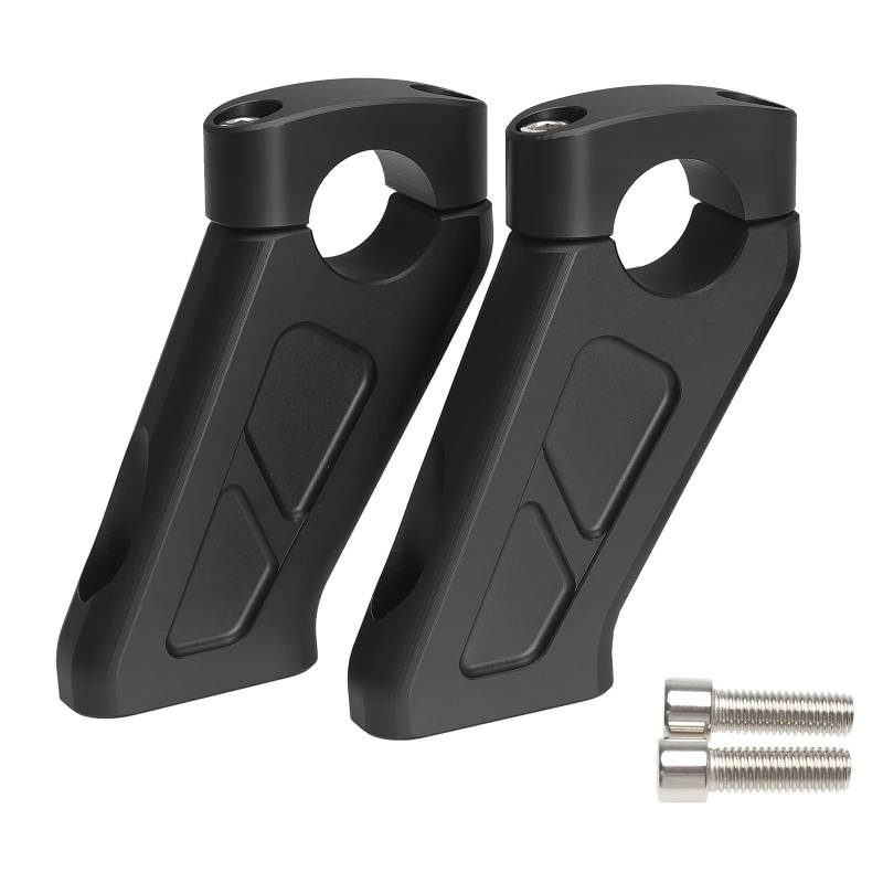 AXCDEVFC Motorrad Lenkererhöhung Für R1200GS Für Adventure 2008 2009 2010 2011 2012 2013 Motorrad Lenker Riser Bar Kit Halterung Griff Klemme Motorrad Handbar Rising Klemme(Black) von AXCDEVFC