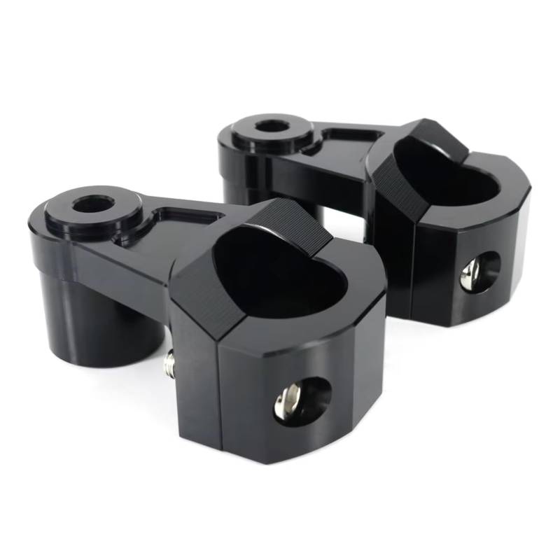 AXCDEVFC Motorrad Lenkererhöhung Für R1250GS Für ADV 2019 2020 32mm Motorrad Zubehör Lenker Riser Bars Clamp Griff Bar Riser Motorrad Handbar Rising Klemme(Black) von AXCDEVFC