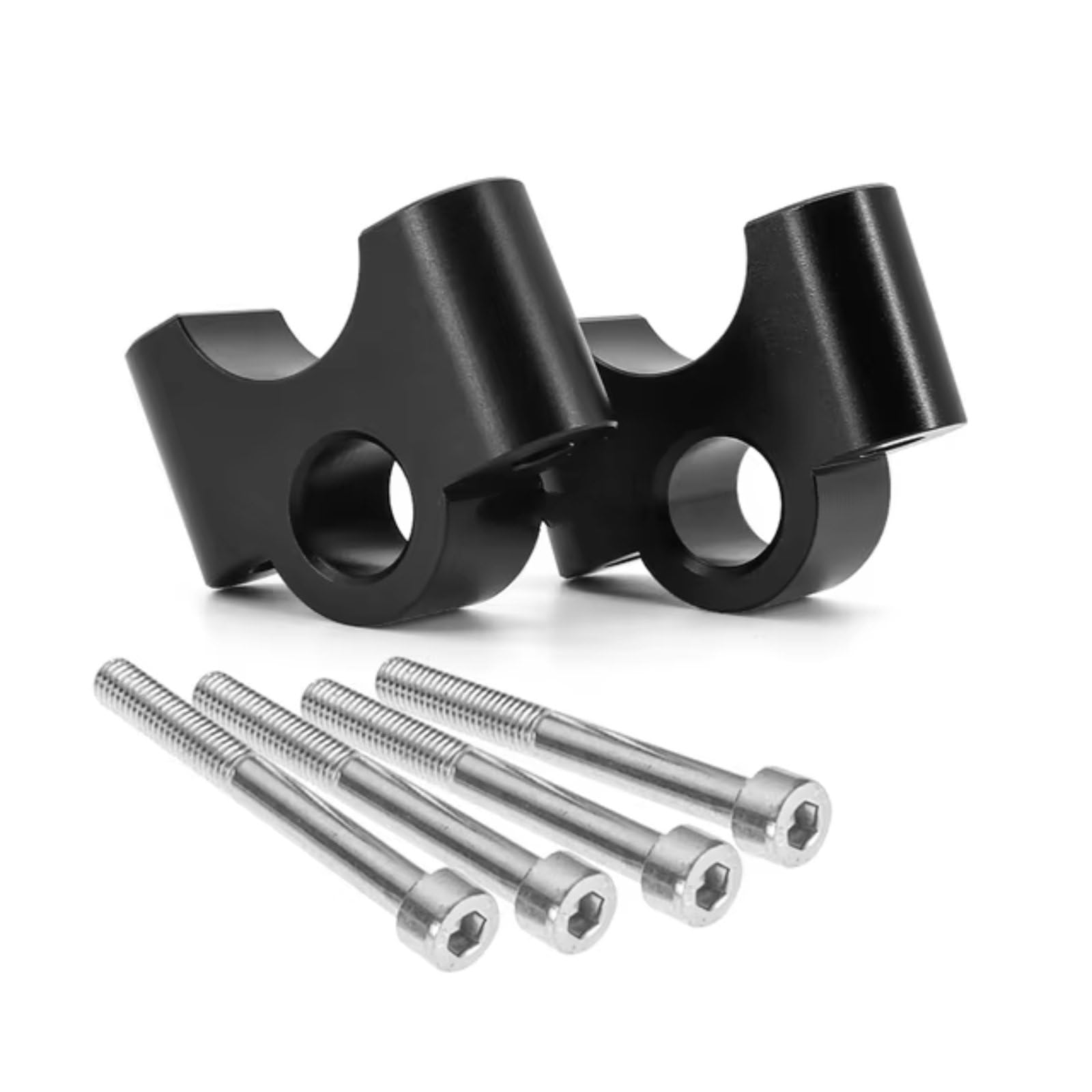 AXCDEVFC Motorrad Lenkererhöhung Für R1250RT 2021-32MM Motorrad Lenker Riser Lenkrad Erhöhen Griff Bar Clamp Verlängern Adapter Motorrad Handbar Rising Clamp(Black) von AXCDEVFC