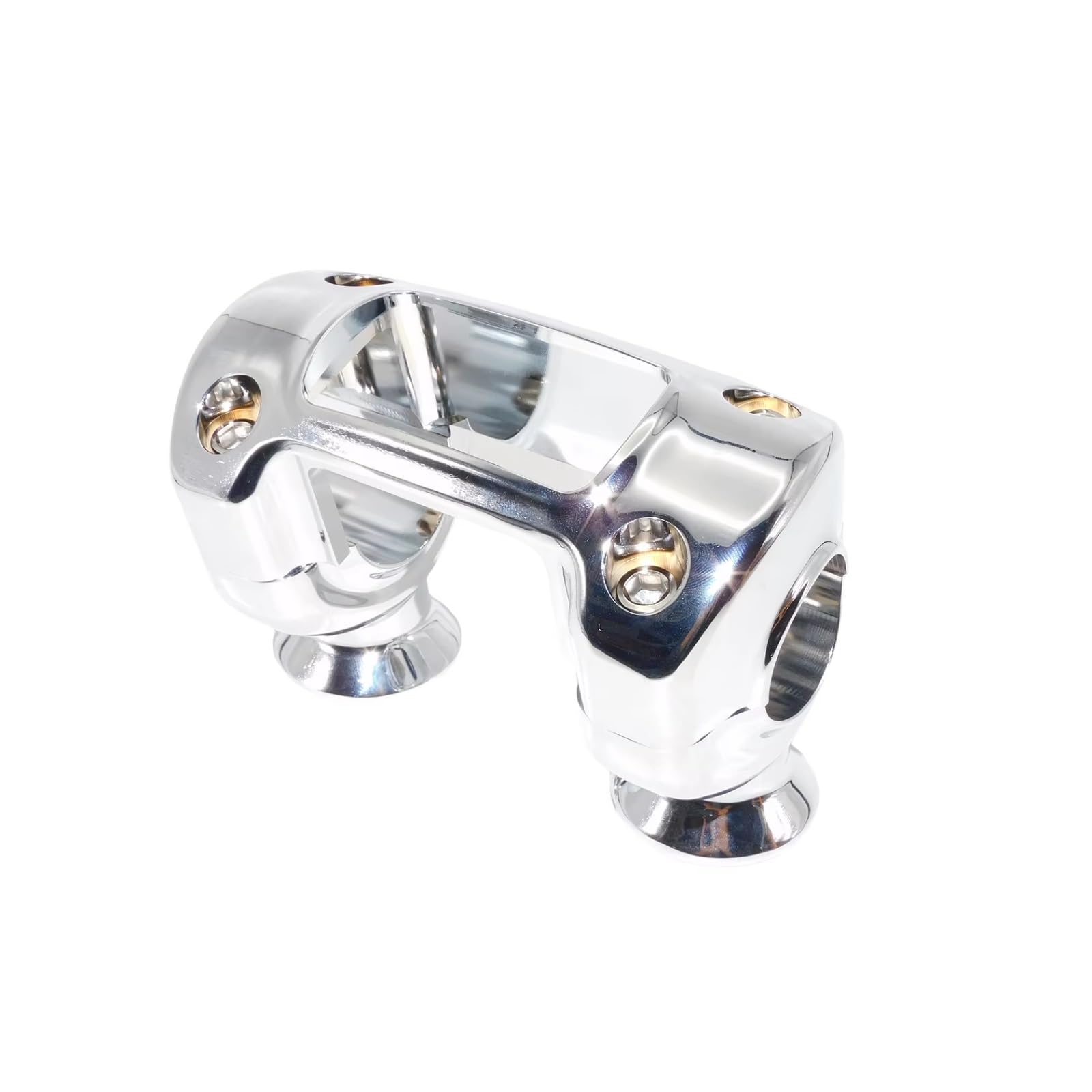 AXCDEVFC Motorrad Lenkererhöhung Für Softail Für Street Bob Für Breakout FXDR114 2018 2019 2020 2021 2022 2023 1,25" Motorrad-Lenker-Riser-Klemme Lenker-Riser-Montageklemmen(Silver) von AXCDEVFC