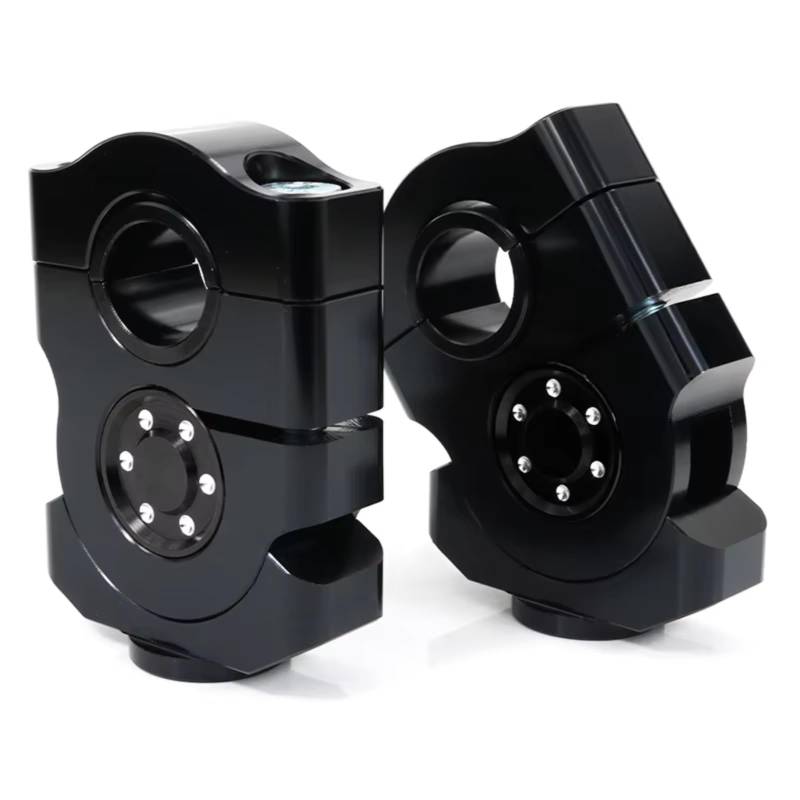 AXCDEVFC Motorrad Lenkererhöhung Kompatibel Mit Ducati Für Scrambler 1100 800 SIXTY2 2015 2016 2017 2018 2019 2020 2021 Motorrad-Lenkerhalterung Riser Clamp Spacer(Black2) von AXCDEVFC