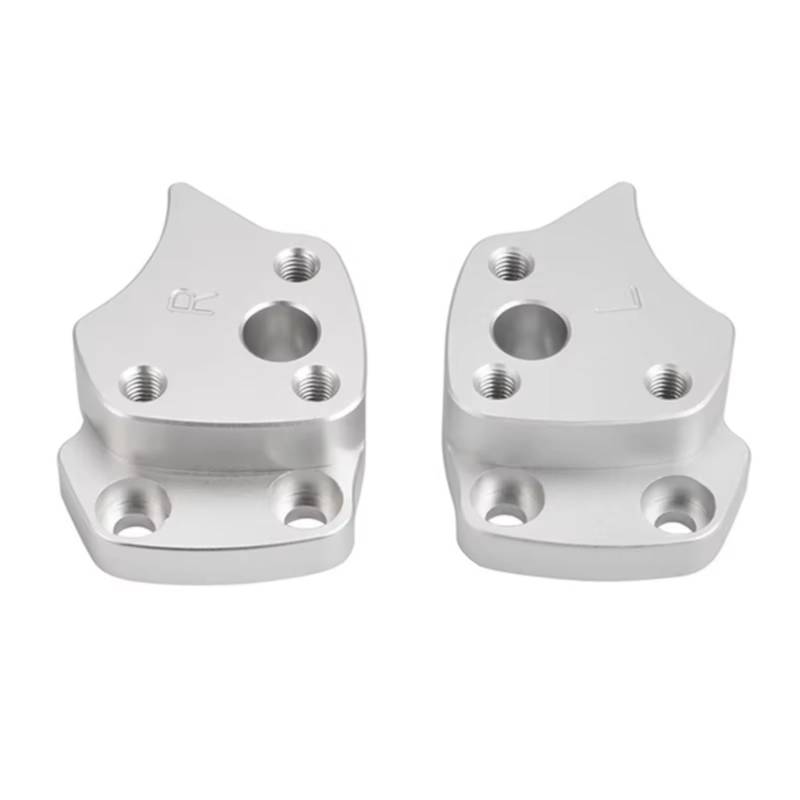 AXCDEVFC Motorrad Lenkererhöhung Kompatibel Mit Yamaha Für FJR1300 2001 2002 2003 2004 2005 25 Mm Motorrad-Lenkererhöhungen Höhenadapter Riser-Lenkerklemme von AXCDEVFC
