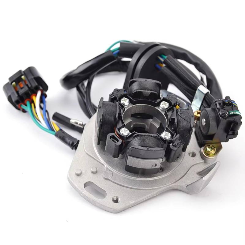 AXCDEVFC Motorrad Statorspule Für CR125 Für CR125R 2002 2003 2004 31100-KZ4-L21 Motorrad-Statorspule Motorrad-Magneto-Statorplatte Zündspule Zubehör von AXCDEVFC