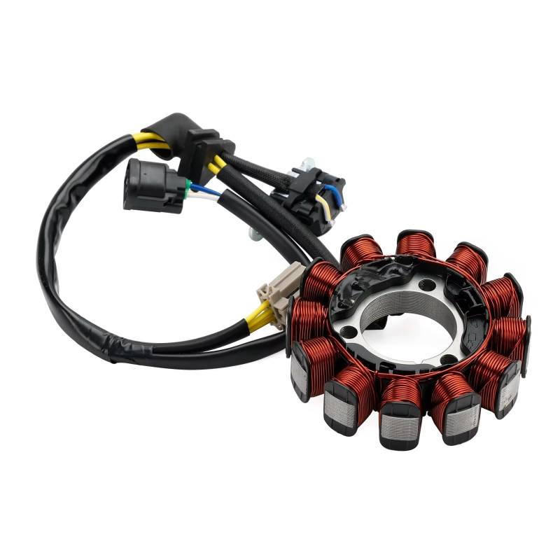 AXCDEVFC Motorrad Statorspule Für CRF250R AC 2022 2023 2024 31120-K95-AA1 Motorrad Lichtmaschine Stator Motorrad Magneto Stator Platte Zündspule Zubehör von AXCDEVFC
