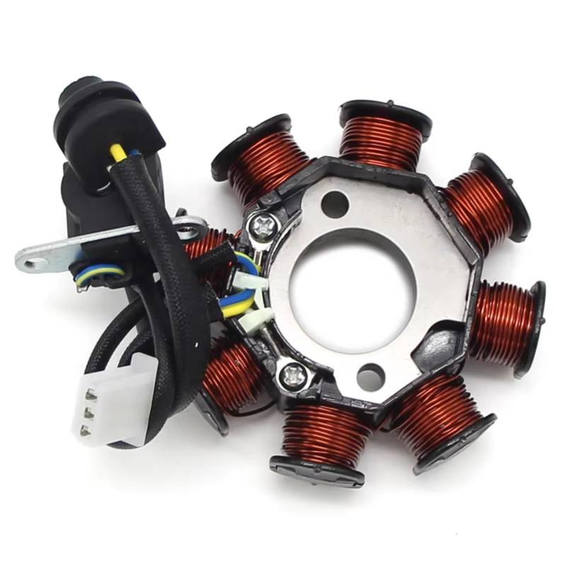 AXCDEVFC Motorrad Statorspule Für KLX110 2003 2004 2005 2006 2007 2008 2009 21003-1390 Motorrad Zündung Magneto Stator Spule Motorrad Stator Spule Zubehör von AXCDEVFC