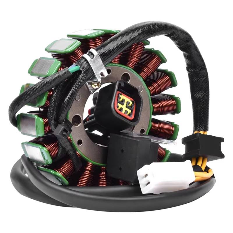 AXCDEVFC Motorrad Statorspule Für KLX400SR Für KLX400R Für KLX400-B1 2003 21003-S007 Magneto Motor Generator Stator Spule Motorrad Stator Spule Zubehör von AXCDEVFC