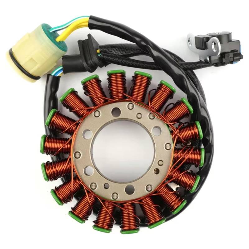 AXCDEVFC Motorrad Statorspule Für TRX420 2007 2008 2009 2010 2011 2012 2013 31120-HP5-601 Motorrad Generator Stator Spule Motorrad Magneto Stator Platte Zündspule von AXCDEVFC