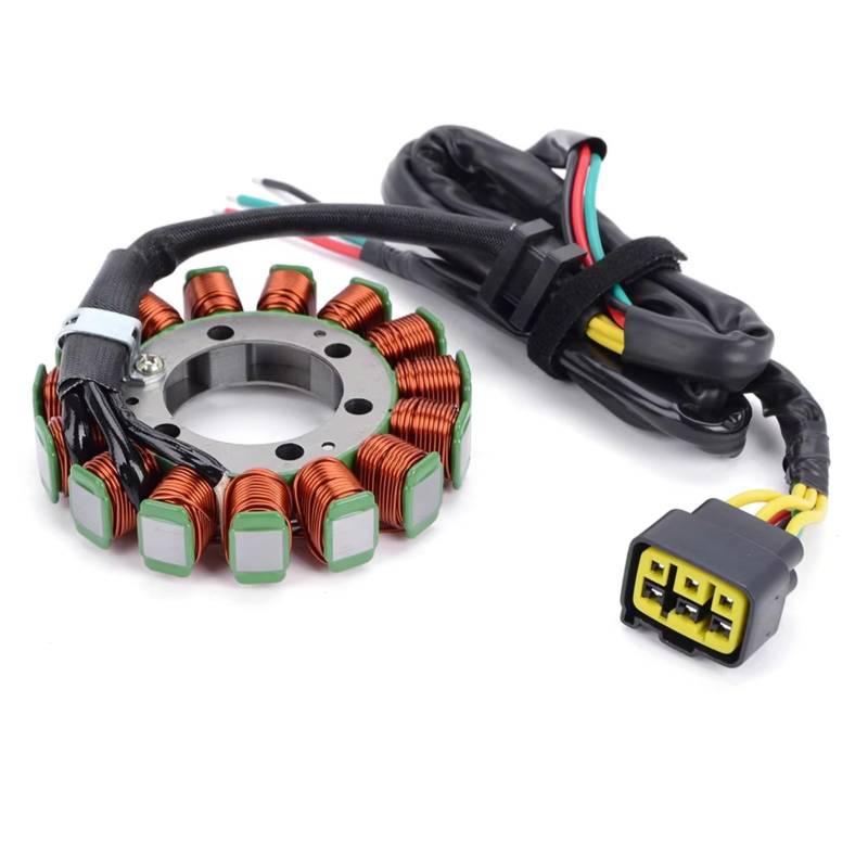 AXCDEVFC Motorrad Statorspule Für VN900 2006 2007 2008 2009 2010 2011 2012 2013 2014 2015 2016 2017 2018 2019 2020 2021 21003-0053 Motorrad Stator Spule Zubehör von AXCDEVFC