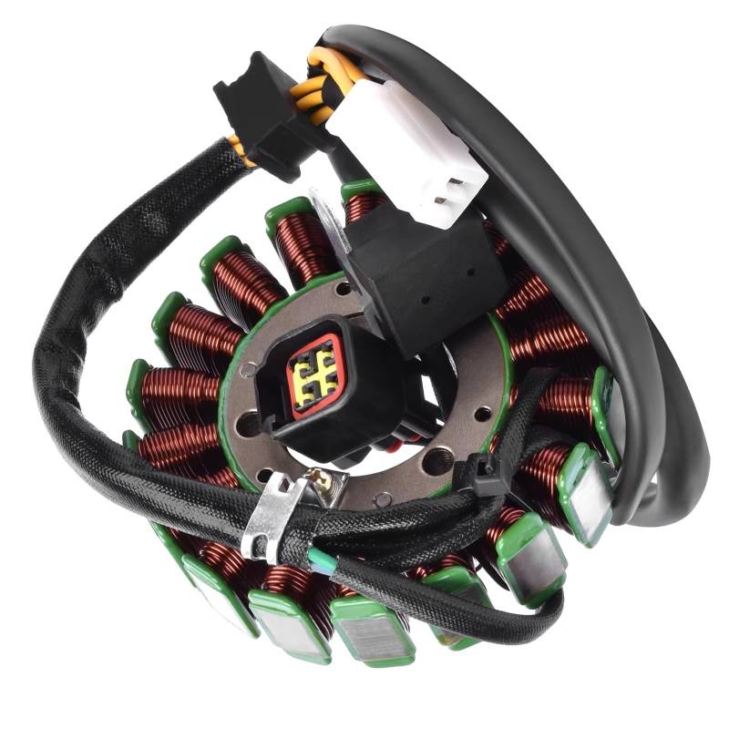 AXCDEVFC Motorrad Statorspule Kompatibel Mit Suzuki Für DRZ400 Für DRZ400E 2000-2004 Für DRZ250 2001-2007 32101-29F00 Motorradgenerator-Statorspulenzubehör von AXCDEVFC